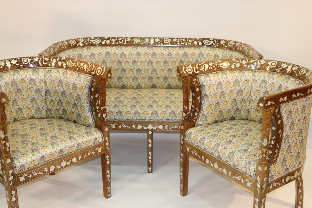 Mother of pearl sofa set