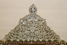 Load image into Gallery viewer, Walnut wood royal chair mother-of-pearl inlay
