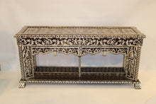 Load image into Gallery viewer, Console table mother-of-pearl inlay
