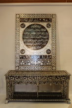 Load image into Gallery viewer, Quranic verse painting With console table mother-of-pearl inlay
