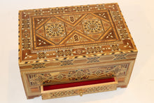 Load image into Gallery viewer, Mosaic mixing wood chest handy craft
