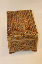 Load image into Gallery viewer, Mosaic mixing wood chest handy craft
