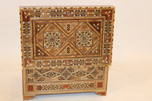 Load image into Gallery viewer, Mosaic mixing wood chest handy craft
