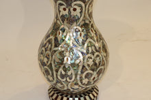 Load image into Gallery viewer, Handcrafted mother-of-pearl vase.
