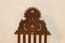 Load image into Gallery viewer, Walnut wood chairs set wood carving mother of pearl inlay
