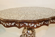 Load image into Gallery viewer, Entrance table mother of pearl inlay
