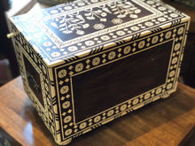 Load image into Gallery viewer, Handcrafted Royal Jewellery Box ( 4 Side Mother of Pearl Inlaid)
