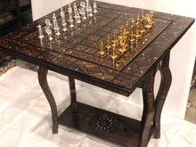 Load image into Gallery viewer, Handcrafted Chess and tawla (Board Game) Board Table
