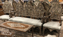 Load image into Gallery viewer, Antique 85 Years Old  Handcrafted chairs set
