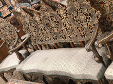 Load image into Gallery viewer, Antique 85 Years Old  Handcrafted chairs set
