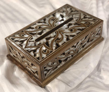 Load image into Gallery viewer, Sahara tissue Box inlaid by mother of pearl
