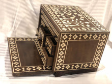 Load image into Gallery viewer, Sahara jewellery Box Inlaid With Mother of Pearl
