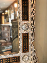 Load image into Gallery viewer, Handcrafted full inlaid mother of pearl Mirror
