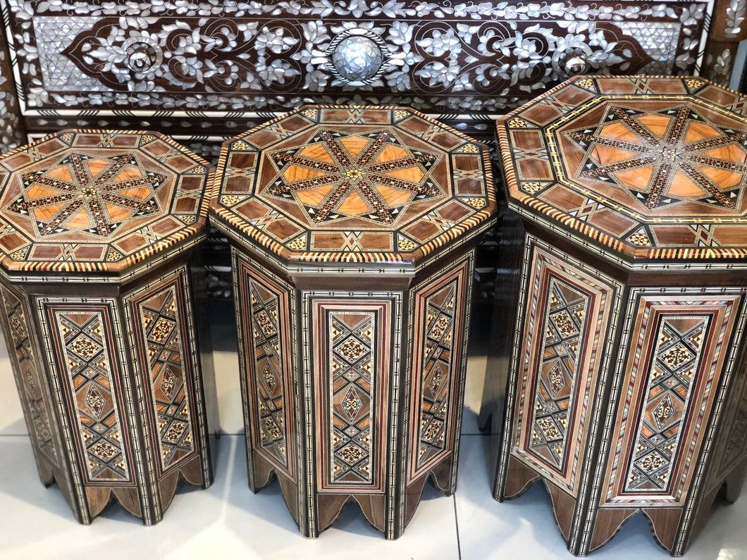 Handcrafted Mosaic Table Set